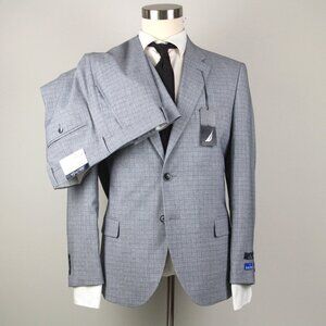 42S Nautica Mens 2-pc Suit Blazer Jacket Mismatched‎ Pants 38Wx28L E03314